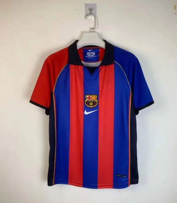 Retro Barcelona Home 01/02 Jersey