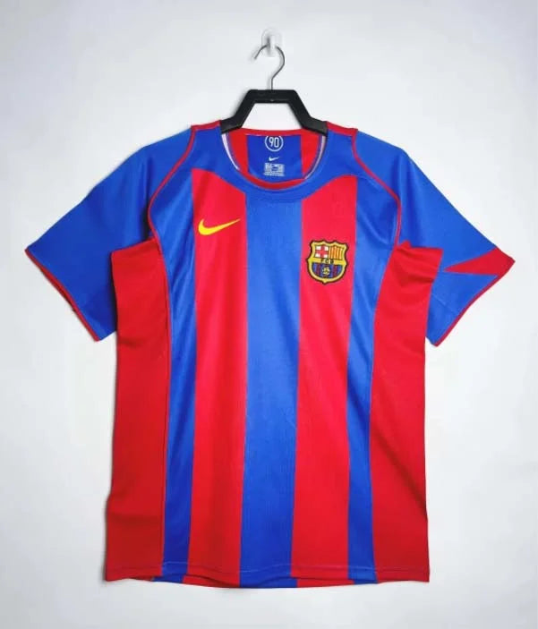 Retro Barcelona 04/05 Home Jersey
