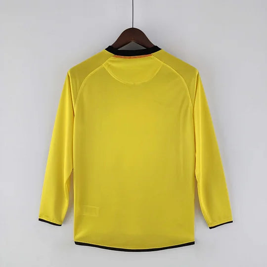 Retro Long Sleeve Barcelona 08/09 Away Jersey