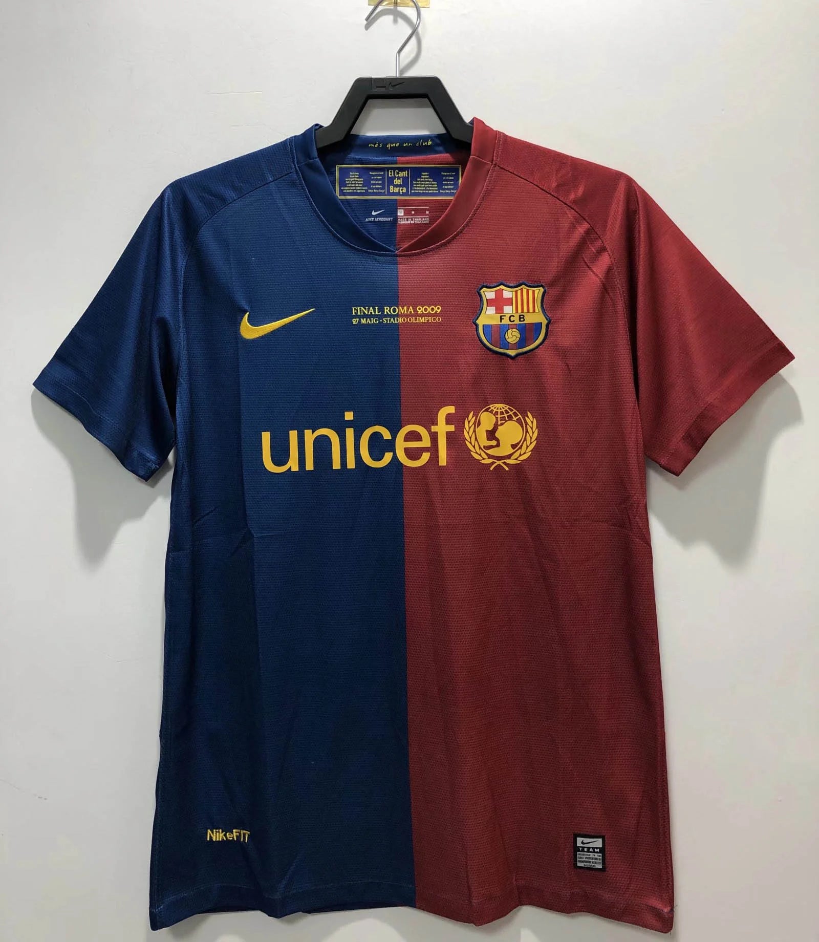 Retro Barcelona 08/09 Champions League Jersey