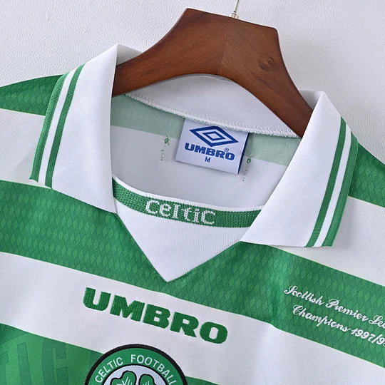 1997/1999 Retro Celtic Home Football Shirt