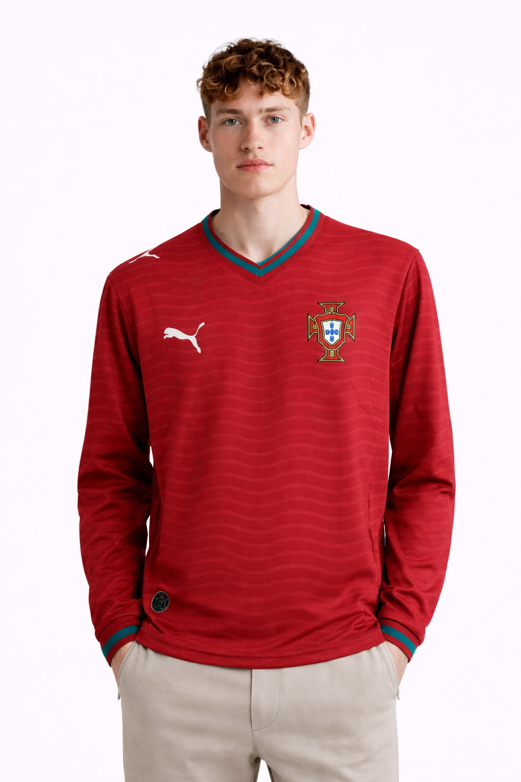 Portugal 2026 Home Long Sleeve Jersey