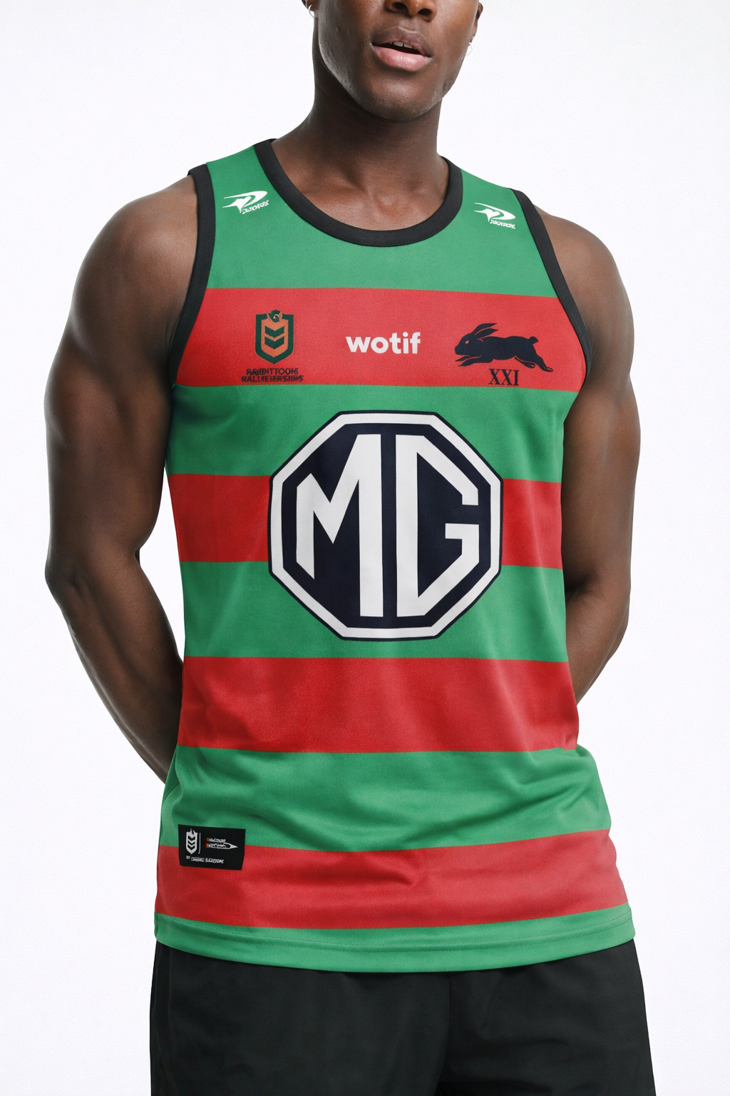 NRL South Sydney Rabbitohs Singlet