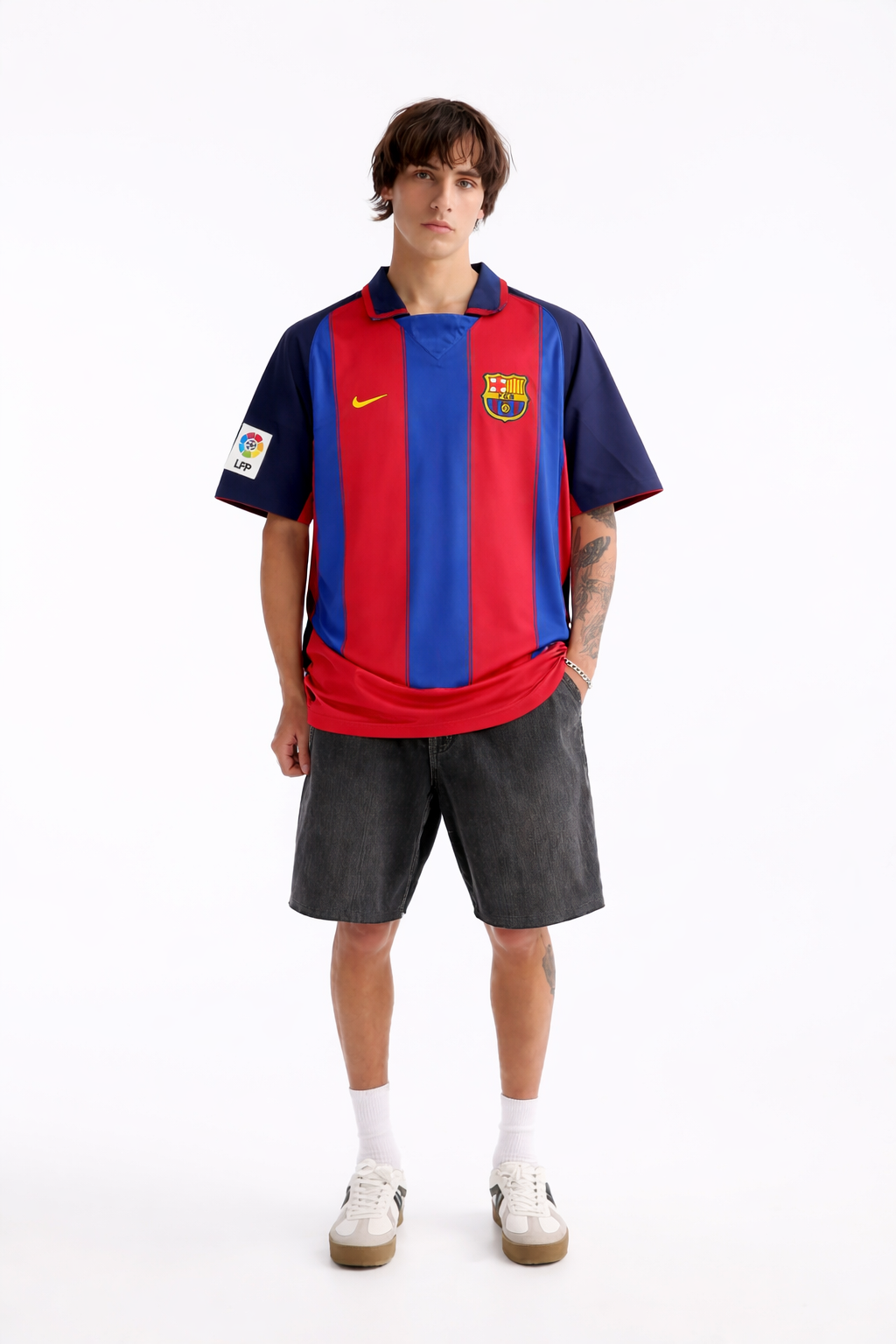 Retro Barcelona 03/04 Home Shirt