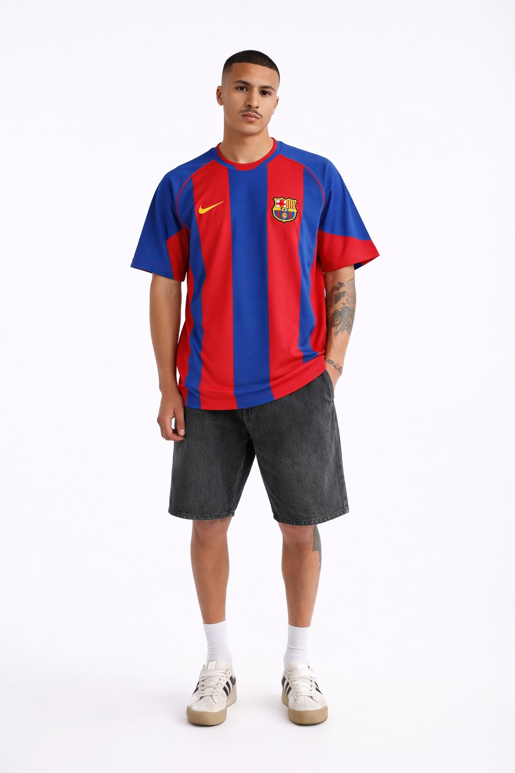 Retro Barcelona 04/05 Home Jersey