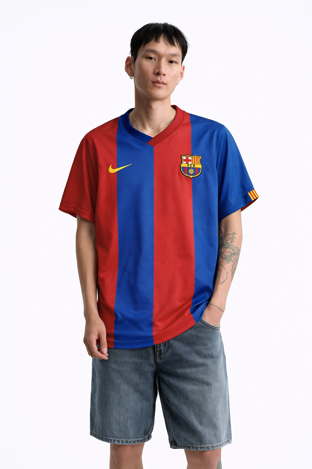 Retro Barcelona 06/07 Home Jersey