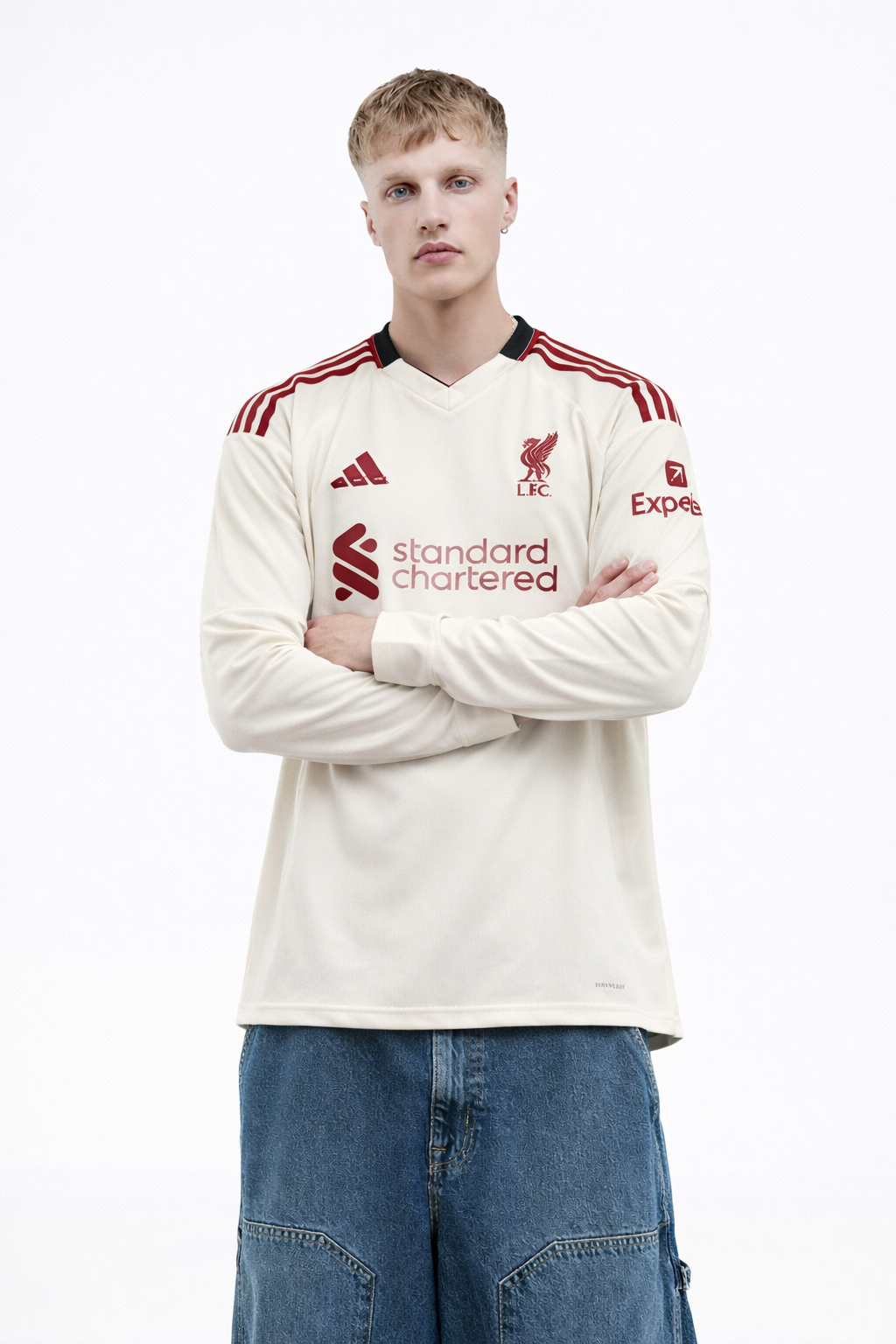 Long Sleeve Liverpool 25/26 Away Football Shirt