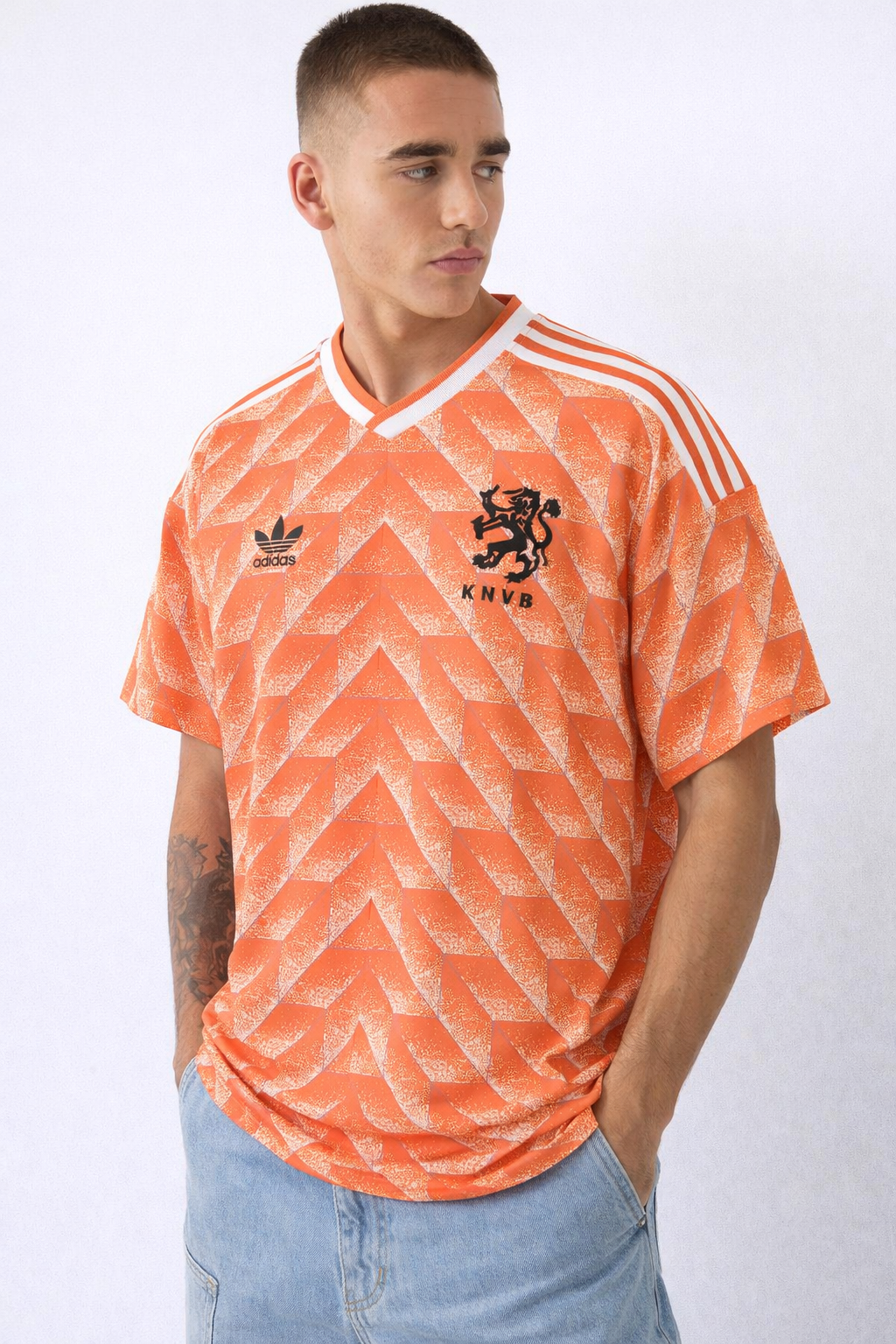 1988 Retro Netherlands National Team Home Football Jersey