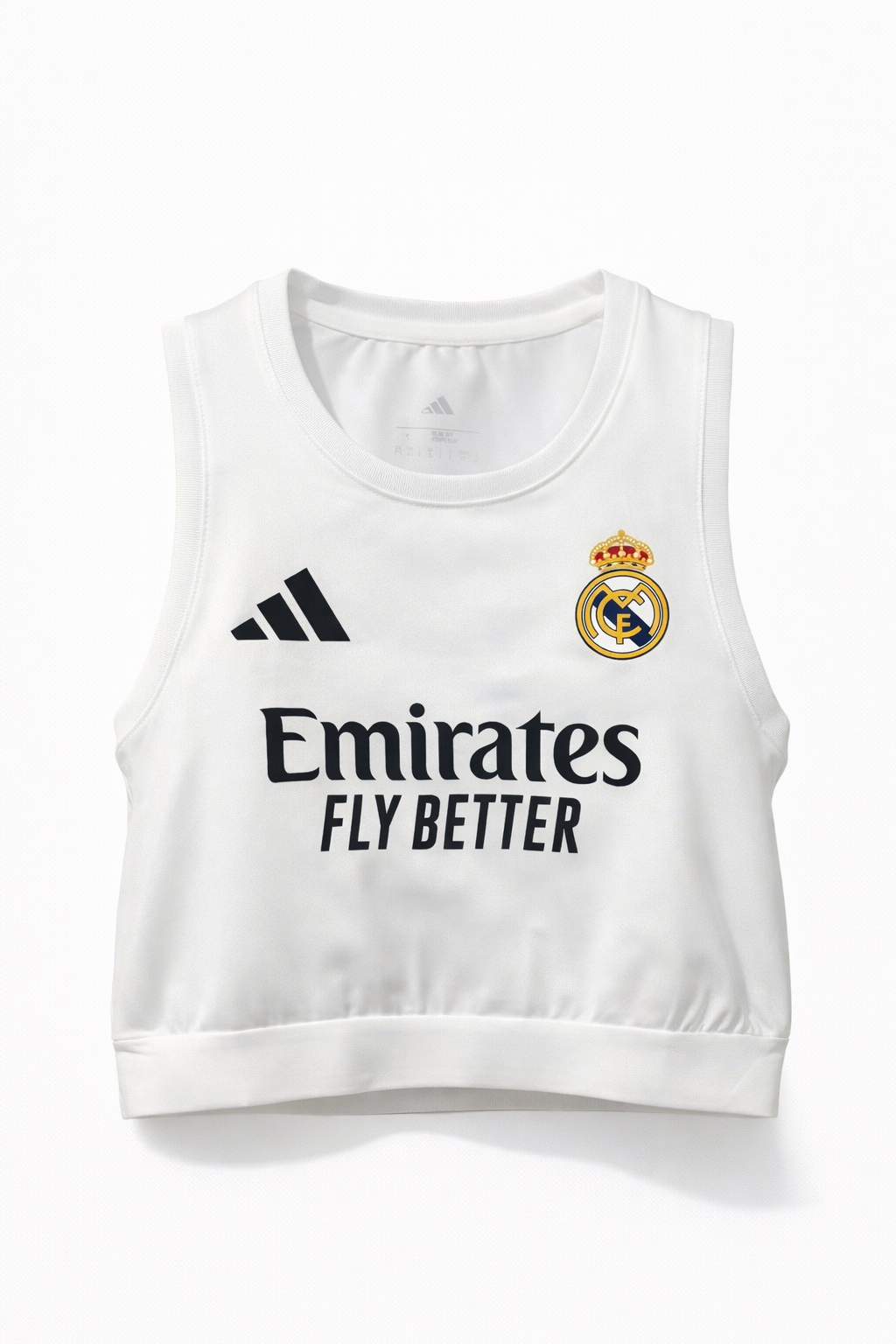 Real Madrid 25/26 Women's Home Crop Jersey