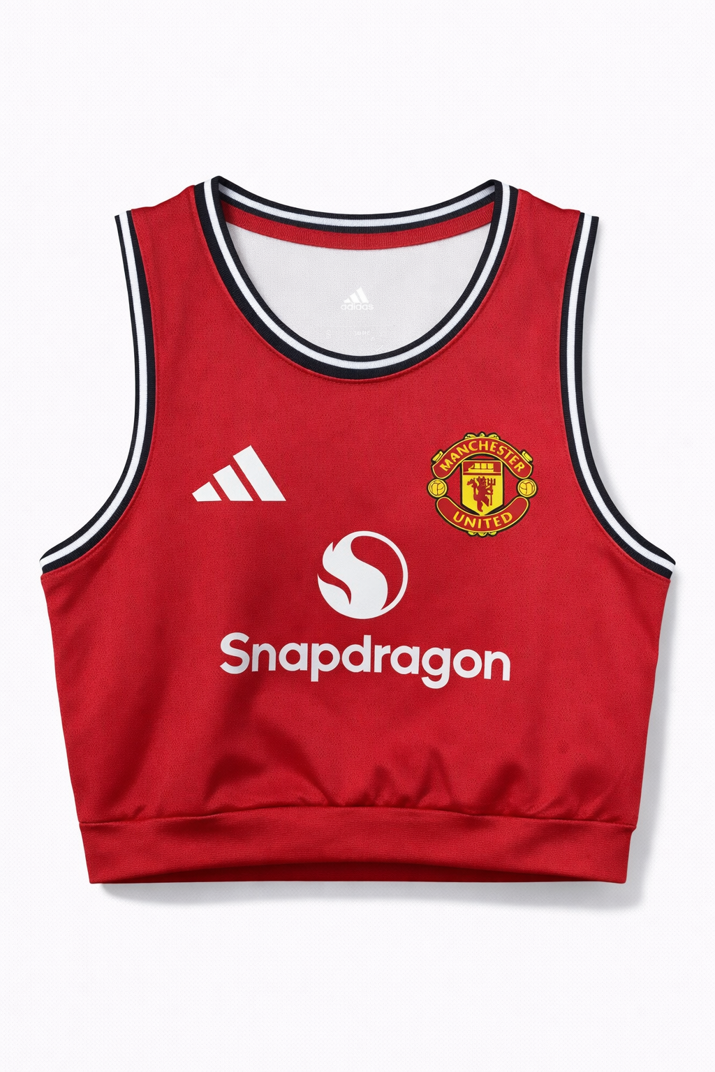 Manchester United 25/26 Women's Home Crop Jersey