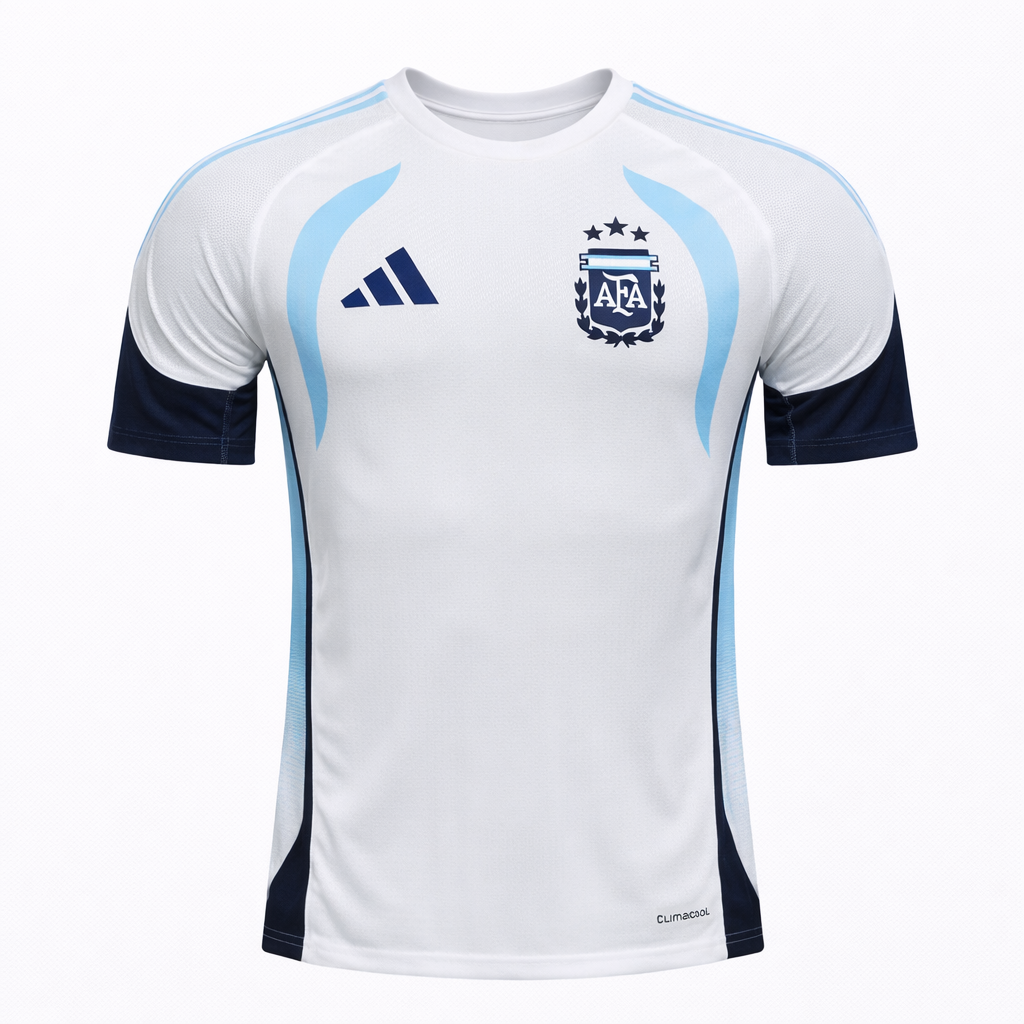 Argentina 2026 White Training Shirt