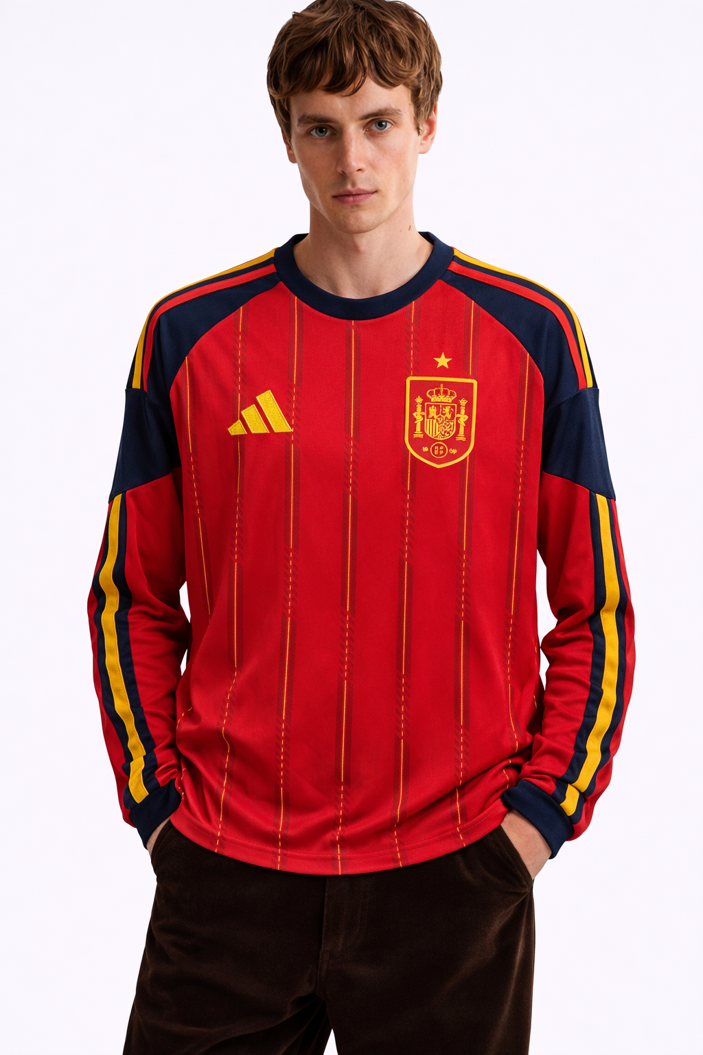 Spain 2026 Long Sleeve Home Jersey