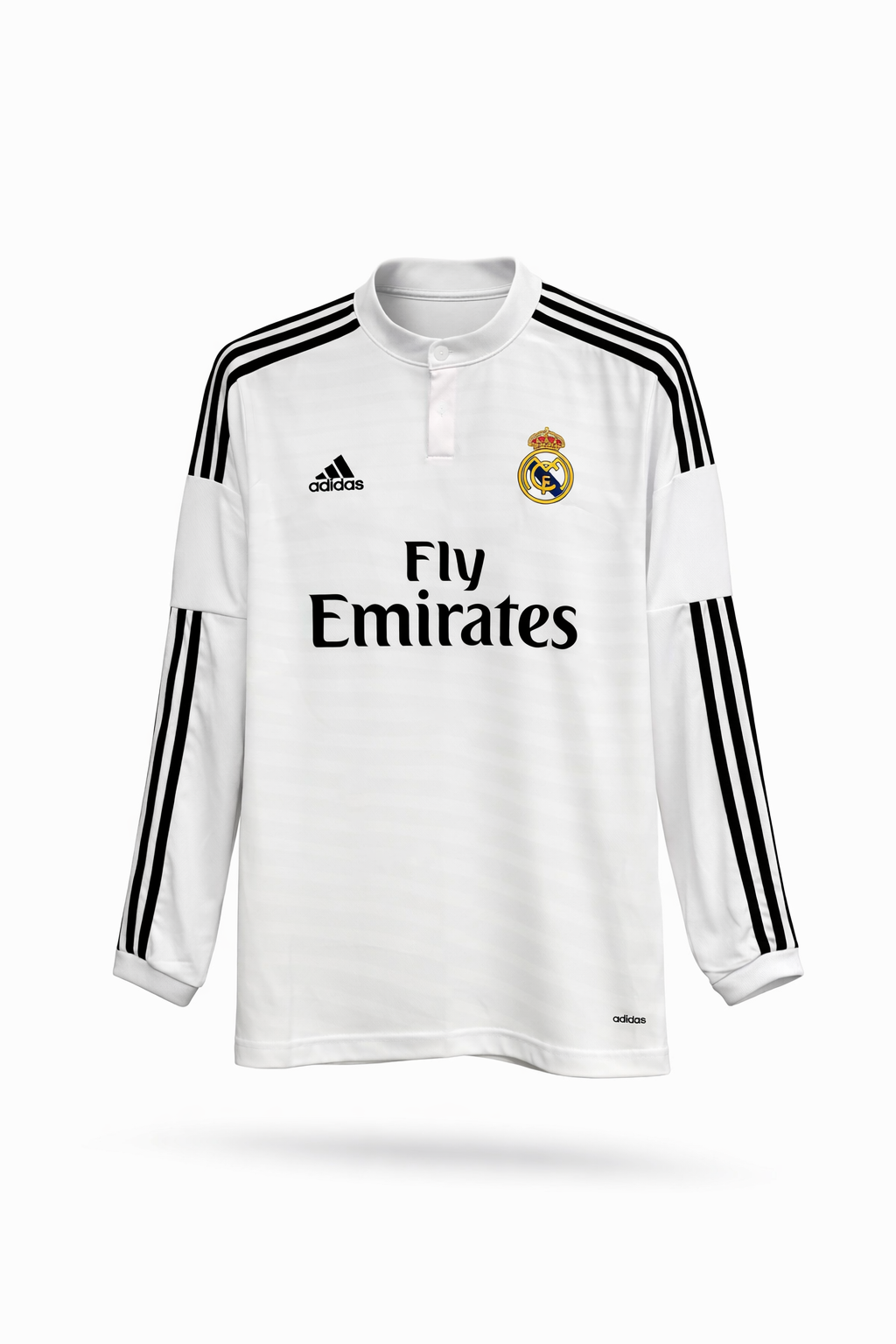 Retro Long Sleeve Real Madrid 14/15 Home Jesey