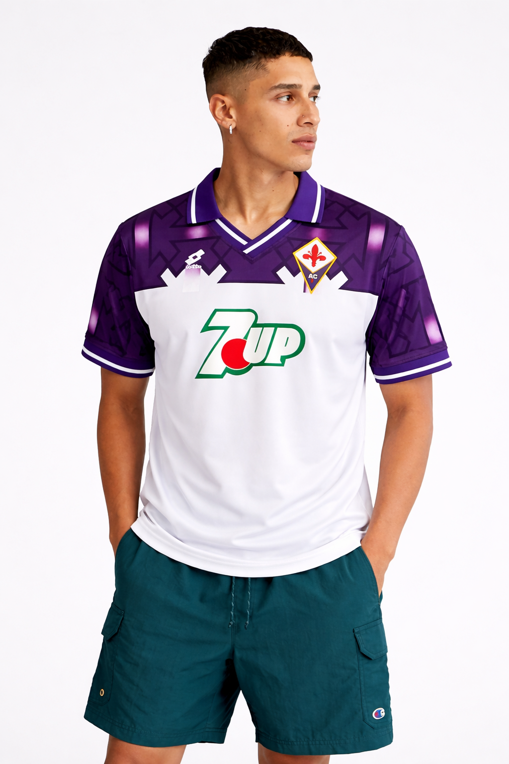 1992/1993 Retro Fiorentina Away Soccer Jersey