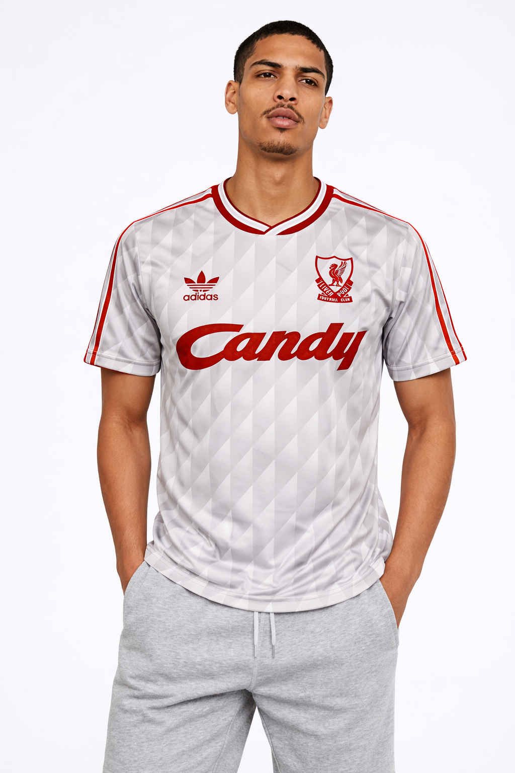 1989/1991 Retro Liverpool Away Football Shirt