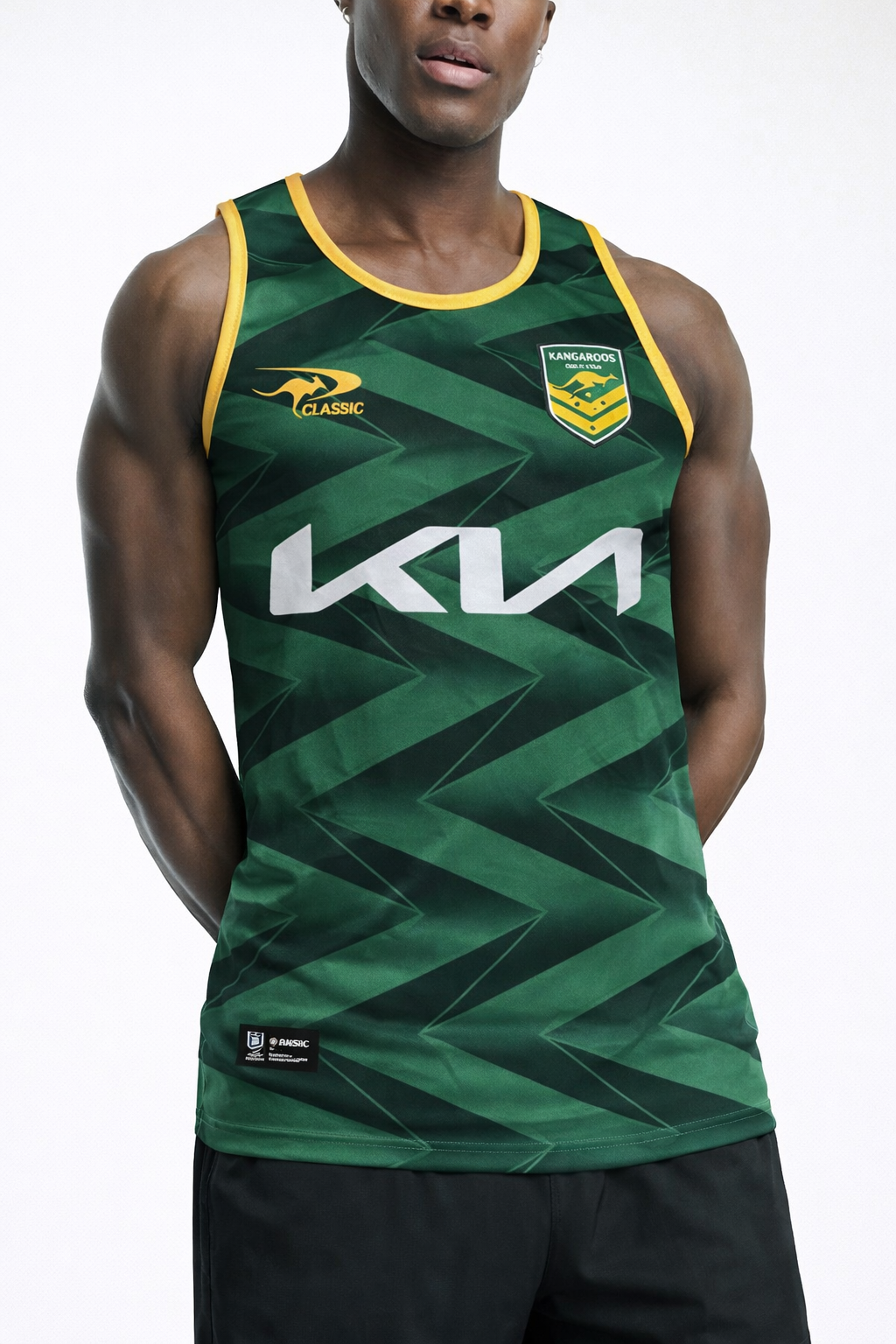 Kangaroos International Singlet