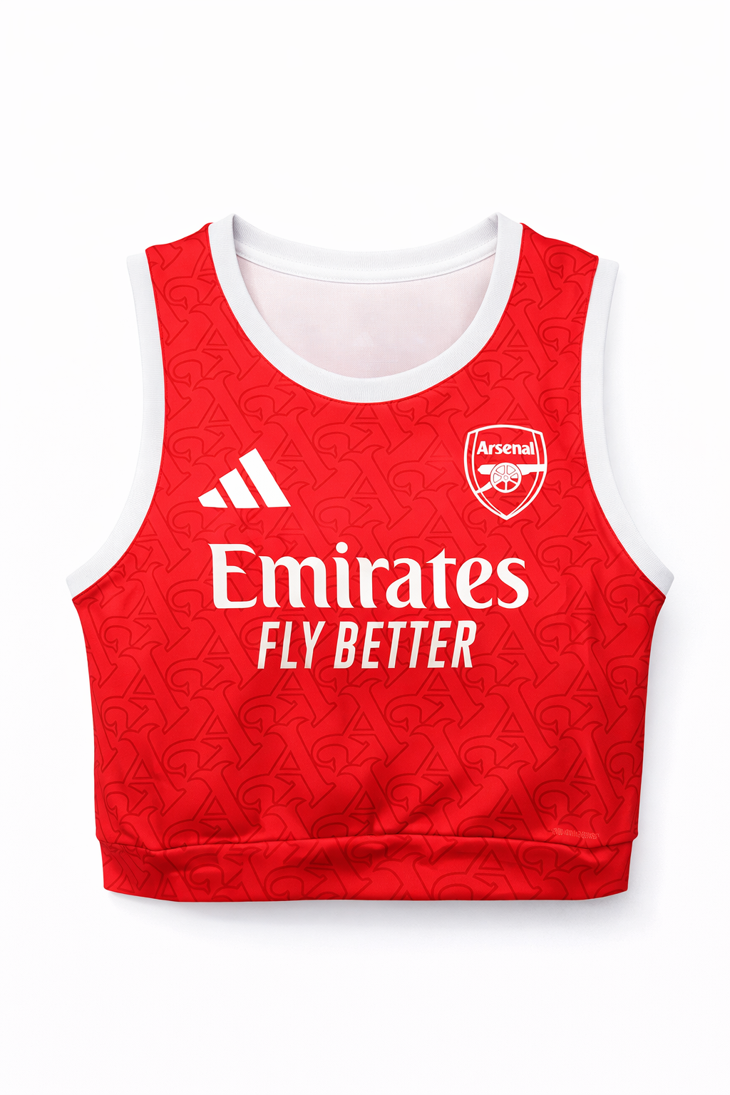 Arsenal 25/26 Women's Home Crop Jersey