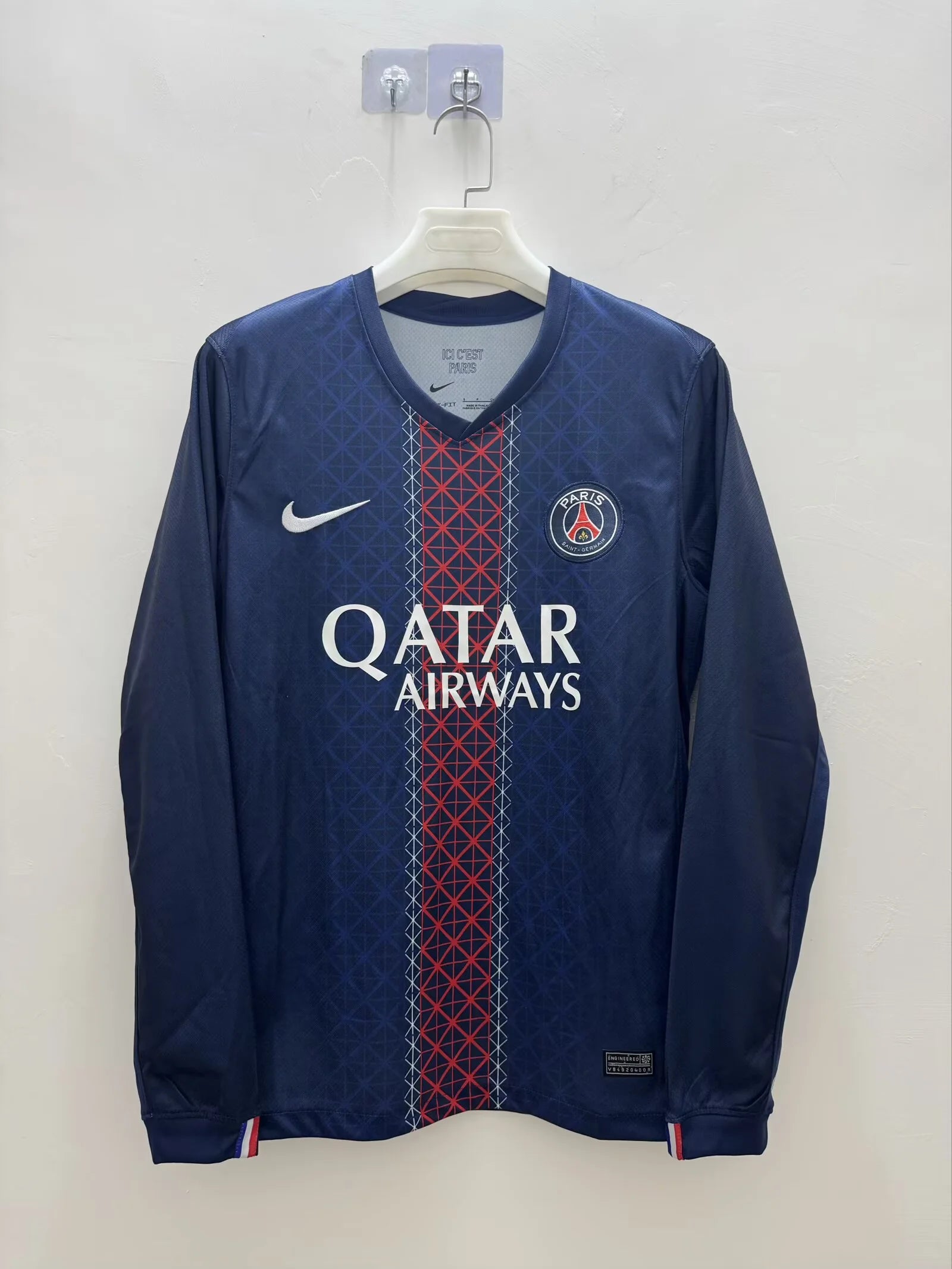 Long Sleeve PSG 25/26 Home Jersey