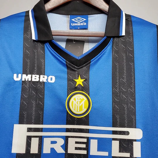 1997/1998 Retro Inter Milan Home Football Jersey