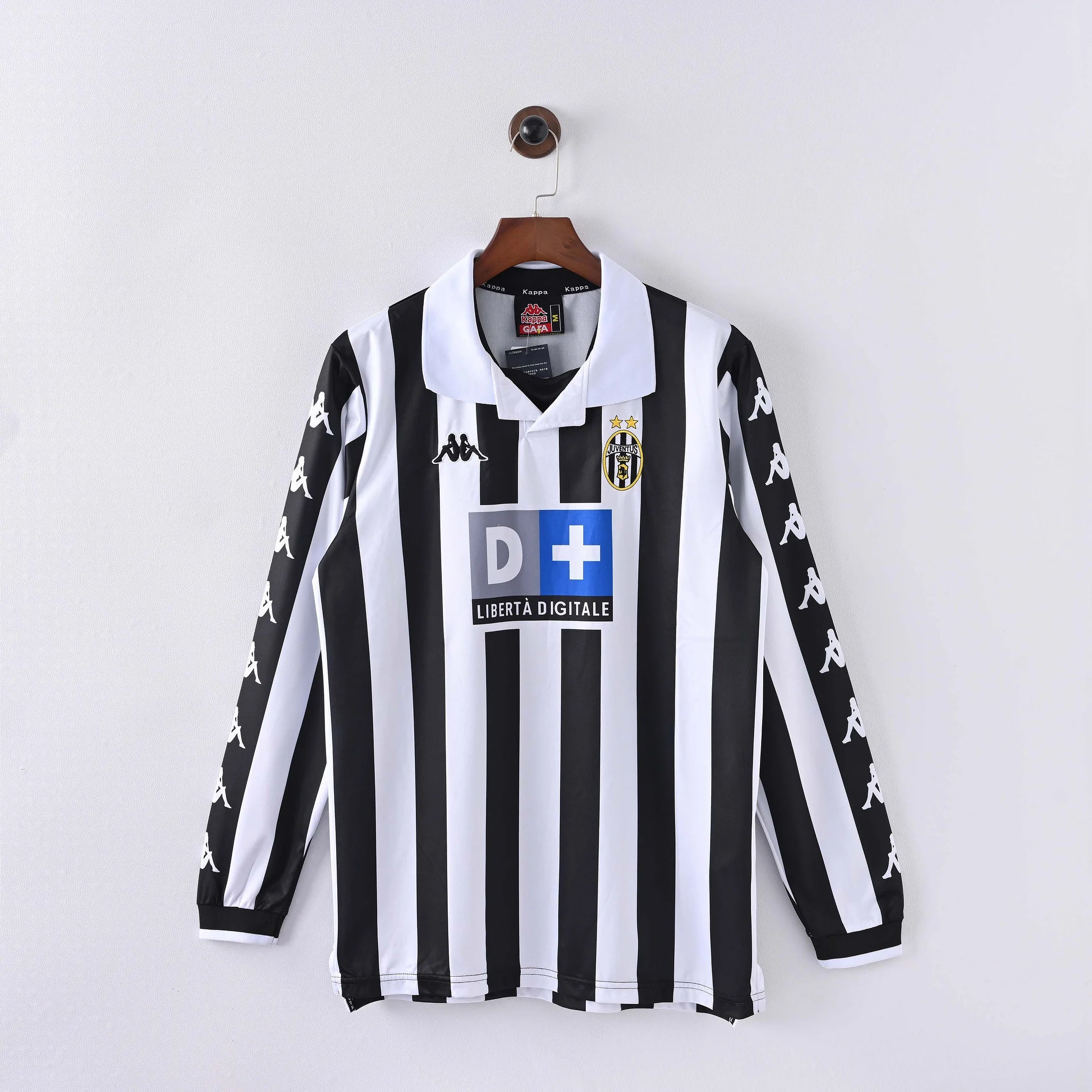 Retro Long Sleeve Juventus 99/00 Home Jersey