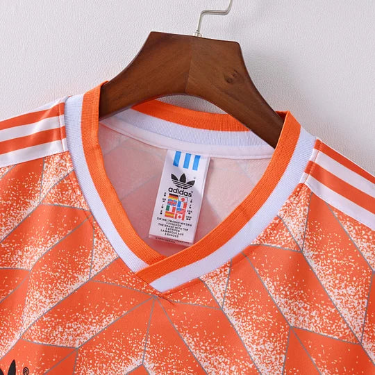1988 Retro Netherlands National Team Home Football Jersey